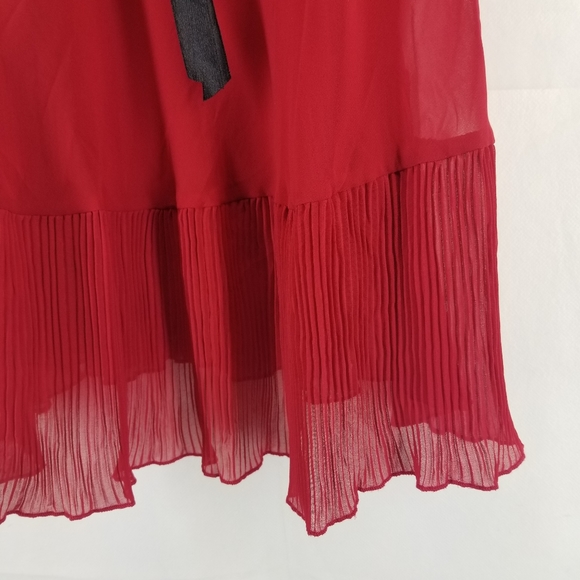 DELICATES Sexy Red Sheer Padded Babydoll Nightie - Picture 3 of 12